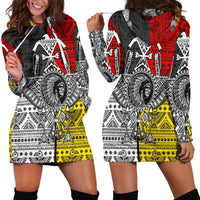 War Chief Native American Hoodie Dress LT10 - Wonder Print Shop