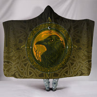 viking-hooded-blanket-ethnic-odin-raven-gold