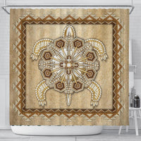 turble-totem-native-american-design-shower-curtain