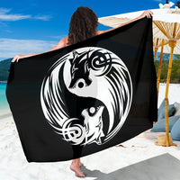 Viking Bomber Sarong Ying Yang Wolf RLT12 - Wonder Print Shop