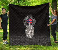 Viking Premium Quilt - Norway Coat Of Arms RLT12 - Wonder Print Shop