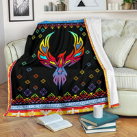 phoenix-rising-native-american-pride-premium-blanket