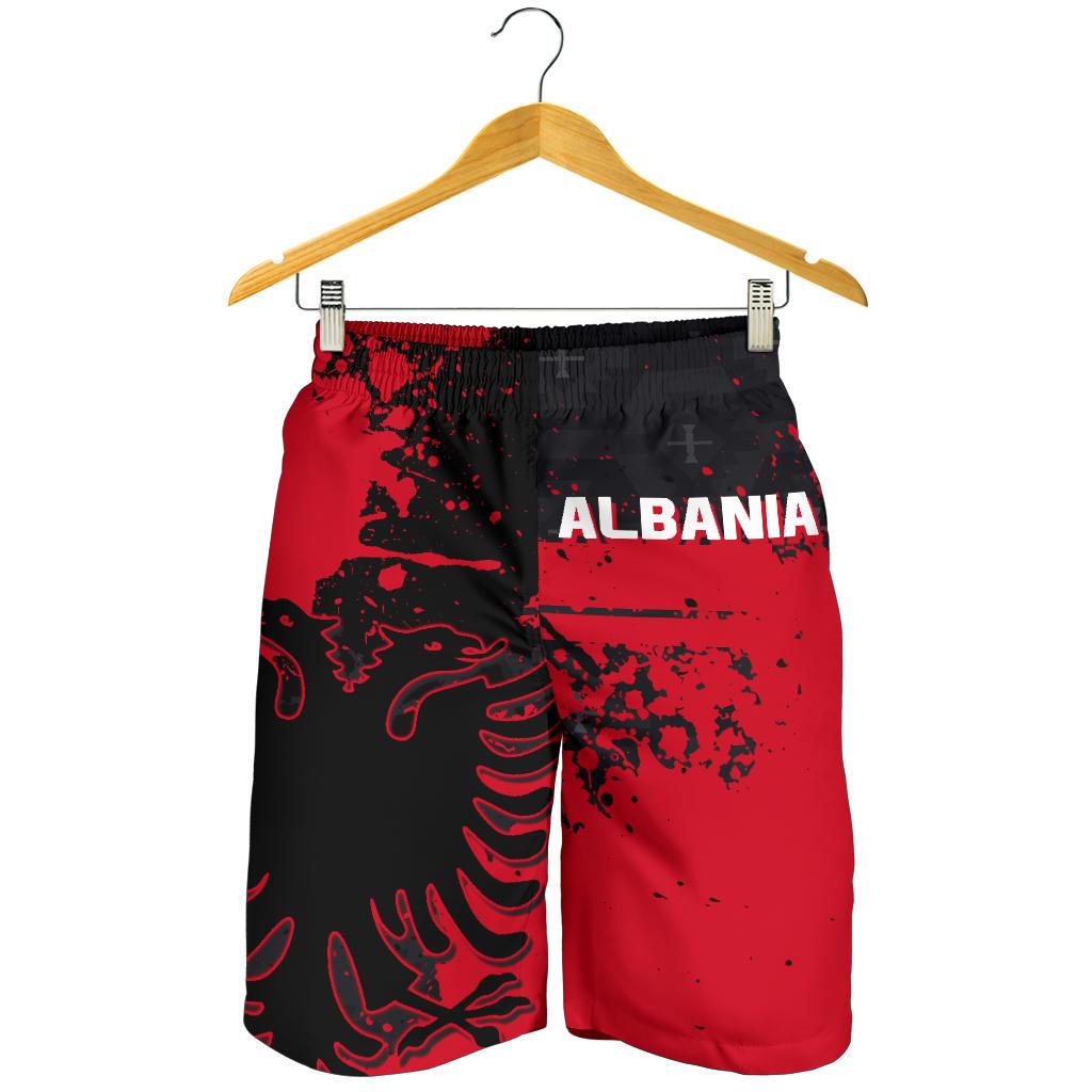 albania-mens-shorts-red-eagle-style