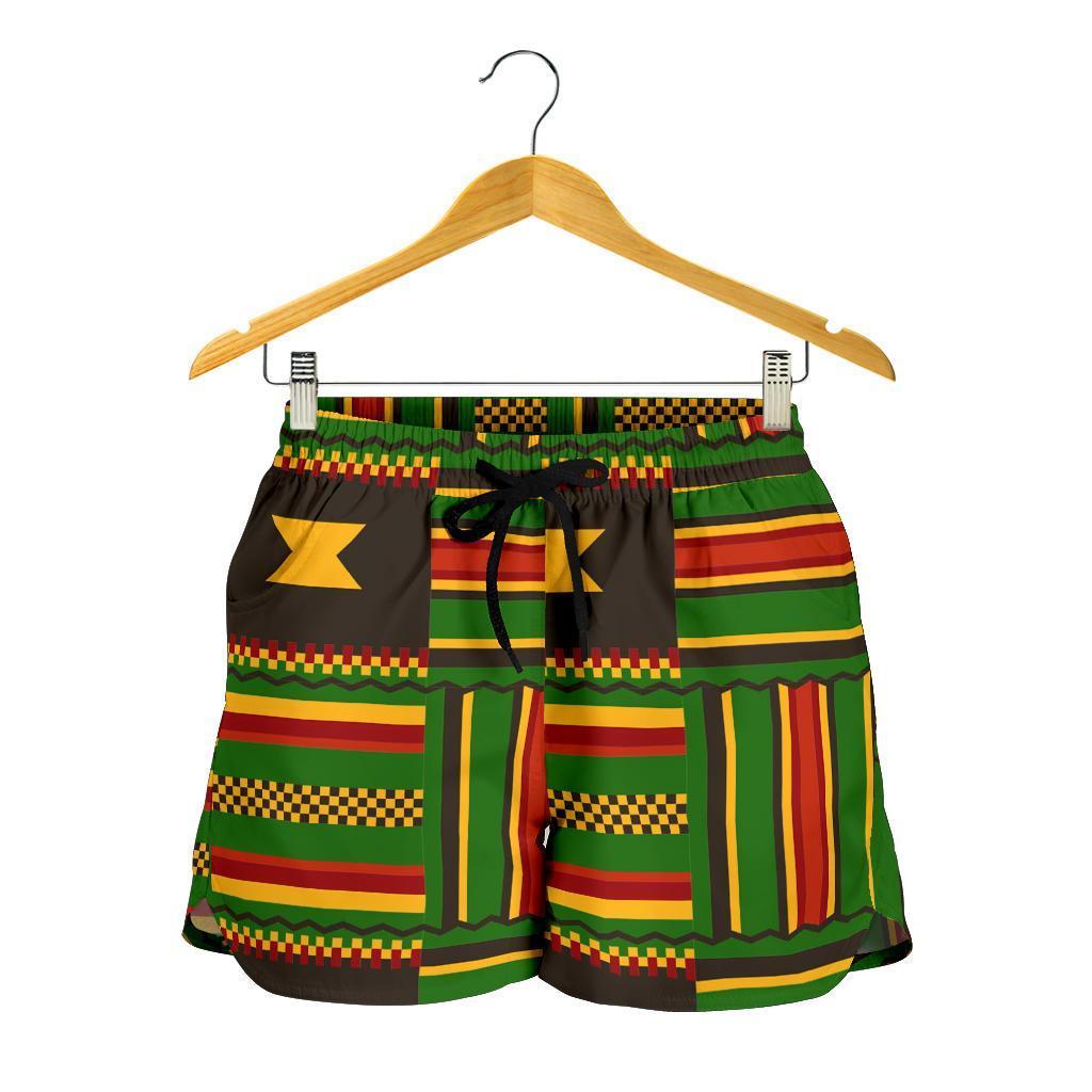 africa-short-ghanaian-pattern-kente-womens-short