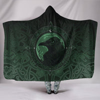 viking-hooded-blanket-ethnic-odin-raven-green
