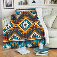 yellow-aztec-geometric-blanket