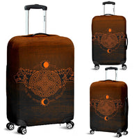 Viking Luggage Covers, Skoll and Hati Orange RLT12 - Wonder Print Shop