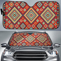 native-american-geometric-red-and-green-pattern-auto-sun-shades