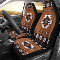 Native Temple Symbol Native American Car Seat Covers LT10 - Wonder Print Shop