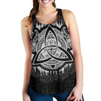 Viking Women's Racerback Tank - Dragon Celtic RLT12 - Wonder Print Shop