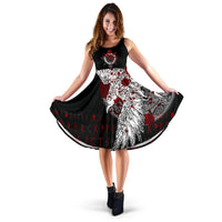 viking-womens-dress-mystical-raven-tattoo-blood