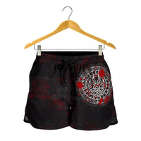 viking-womens-shorts-viking-bear-claws-blood-tattoo
