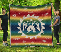 Thunderbird Rainbow Native American Premium Quilt LT10 - Wonder Print Shop