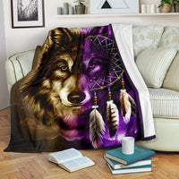 dreamcatcher-purple-wolf-native-american-blanket