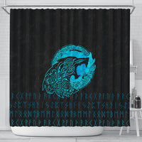 viking-shower-curtain-fenrir-wolf-cyan