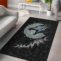 Viking Fenrir Wolf Area Rug RLT12 - Wonder Print Shop