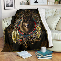 wolf-warrior-dreamcatcher-native-american-blanket