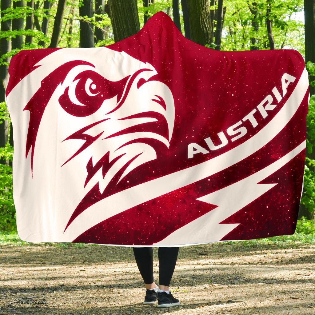 austria-hooded-blanket-eagle-galaxy