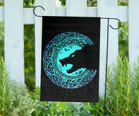 Viking Flag Fenrir Norse Wolf RLT12 - Wonder Print Shop