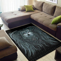 Viking Area Rug, Spiral Wolf Spirit RLT12 - Wonder Print Shop