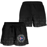 viking-womens-shorts-iceland-coat-of-arms