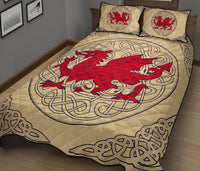 Wales Quilt Bed Set Welsh Dragon Quilt Bed 03 - Wonder Print Shop