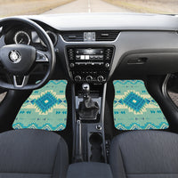 Pattern Ethnic Native American Front and Back Car Mats Set Of 4 LT10 - Wonder Print Shop