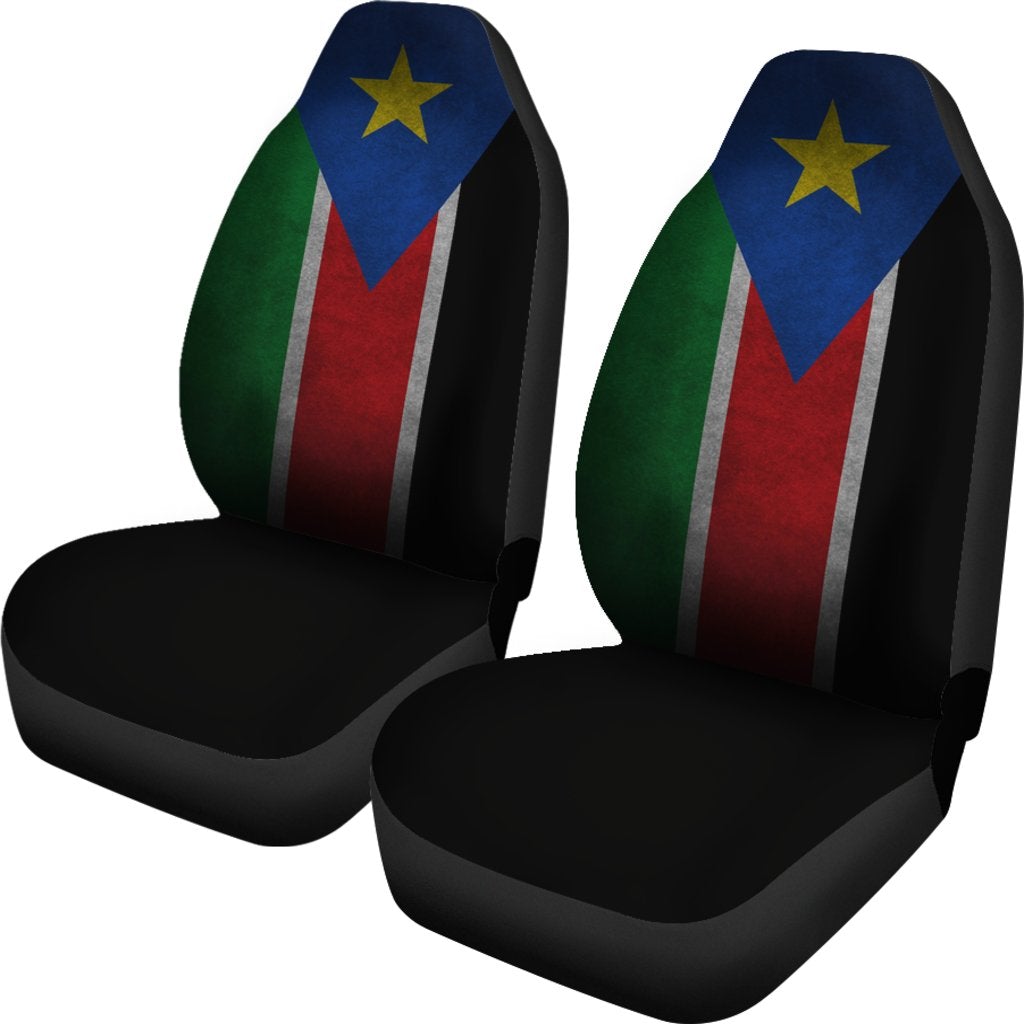 african-car-seat-covers-south-sudan-flag-grunge-style