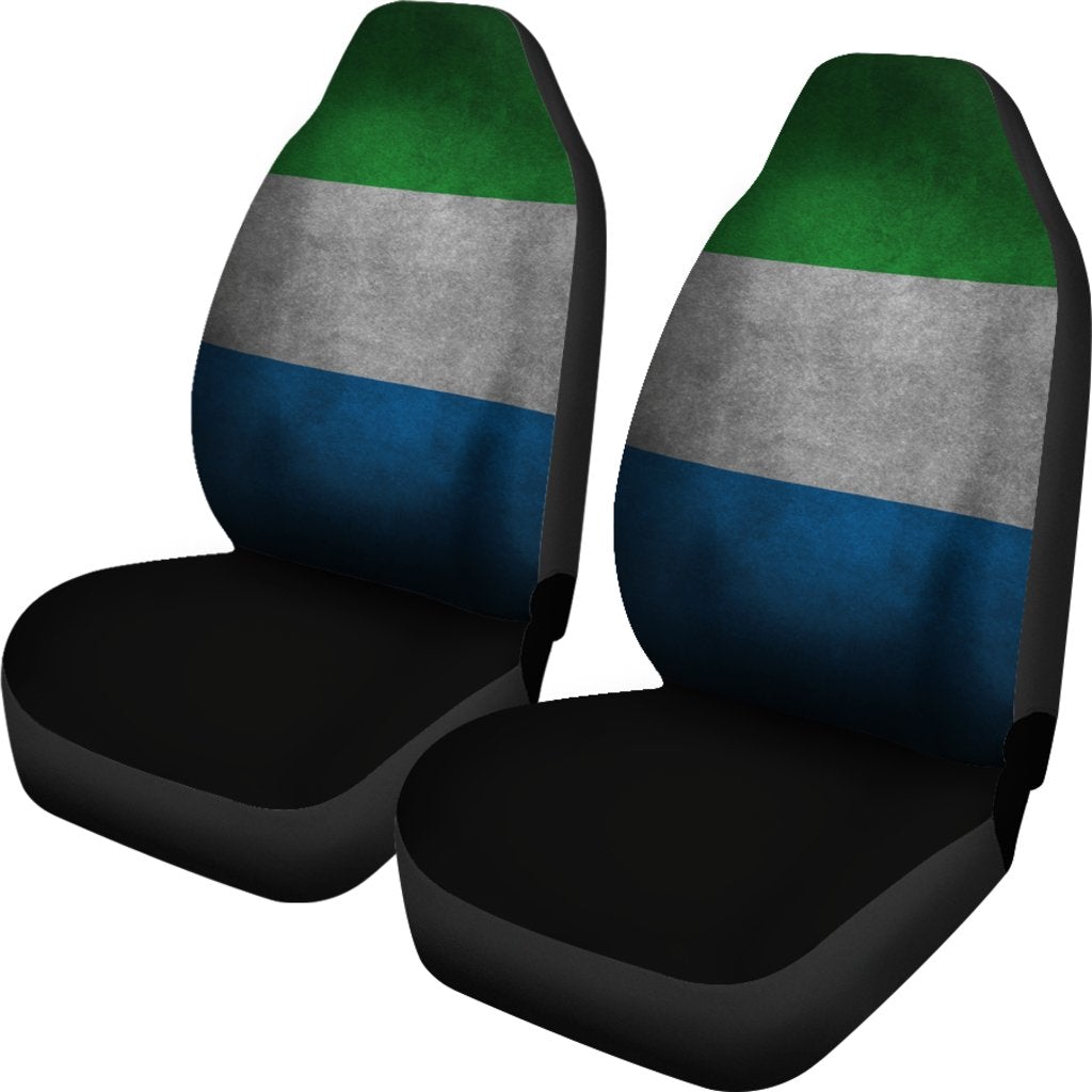 african-car-seat-covers-sierra-leone-flag-grunge-style