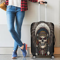 Skull Chief Native American Luggage Covers LT10 - Wonder Print Shop