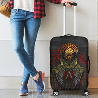 Viking Luggage Covers - Vikings Valknut and Ravens Tattoo RLT12 - Wonder Print Shop
