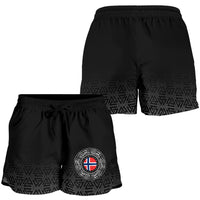 viking-womens-shorts-norway-coat-of-arms