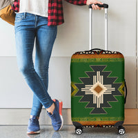 Southwest Green Symbol Native American Luggage Covers LT10 - Wonder Print Shop
