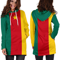 Cameroon Hoodie Dress Flag - Wonder Print Shop