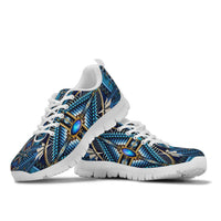 Mandala Blue Native American Sneakers LT10 - Wonder Print Shop