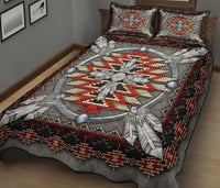 Naumaddic Arts Native American Quilt Bed Set LT10 - Wonder Print Shop