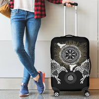 Viking Luggage Covers Raven, Valknut and Vegvisir RLT12 - Wonder Print Shop