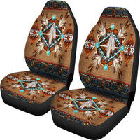 Brown Mandala Car Seat Cover LT10 - Wonder Print Shop