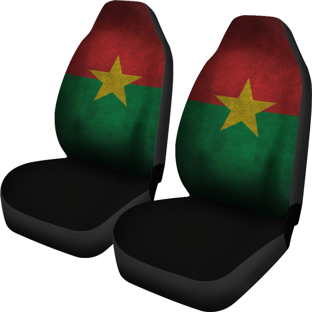 african-car-seat-covers-burkina-faso-flag-grunge-style
