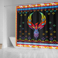 phoenix-rising-native-american-design-shower-curtain-v2