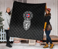 Viking Premium Quilt - Norway Coat Of Arms RLT12 - Wonder Print Shop