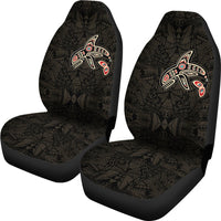 Canada Haida Killer Whale Haida Car Seat Covers - Wonder Print Shop