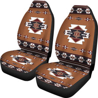 Native Temple Symbol Native American Car Seat Covers LT10 - Wonder Print Shop