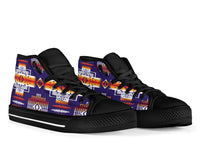 purple-tribal-native-american-high-top-shoes