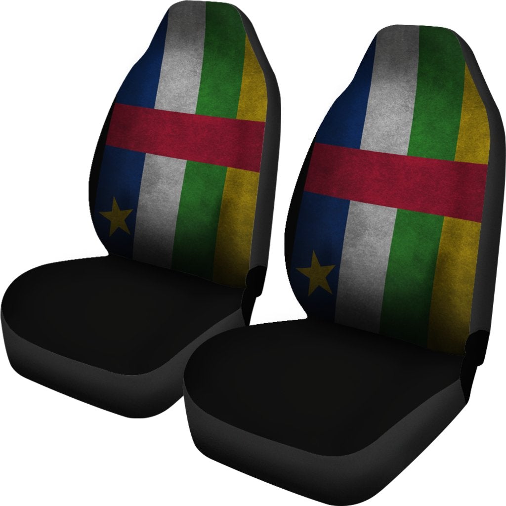 african-car-seat-covers-central-african-republic-flag-grunge-style