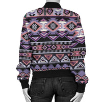 Ethnic Pattern Women's Bomber Jacket LT10 - Wonder Print Shop