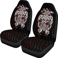 Viking Tyr Tattoo Blood Car Seat Covers RLT12 - Wonder Print Shop