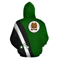 TAMBUL ICE Papua New Guinea Hoodie - Wester Highlands Flag - Wonder Print Shop