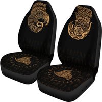 Viking Car Seat Cover Raven Tattoo RLT12 - Wonder Print Shop