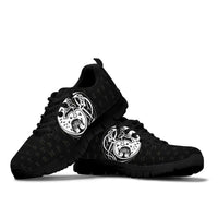 Viking Sneakers, Skoll and Hati Rune Tattoo RLT12 - Wonder Print Shop